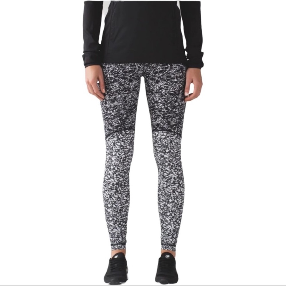 Lululemon High Rise Wunder Under Ice Breaker tights